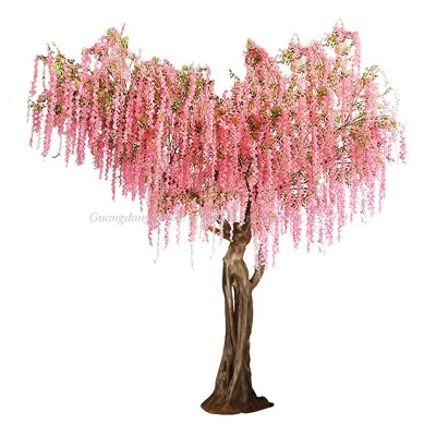 Pokok Wisteria merah jambu 4m replika