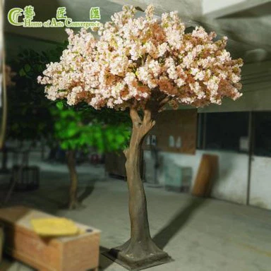 Pokok Blossom Pokok Pink Bunga buatan tangan